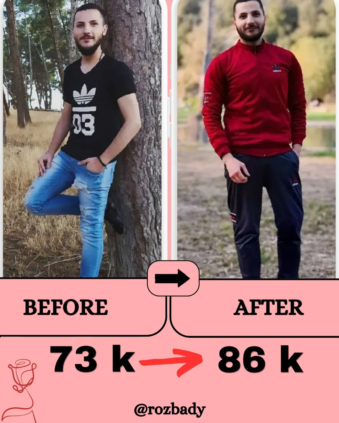 افزایش وزن و حجم مثبت ۱۵ کیلویی
