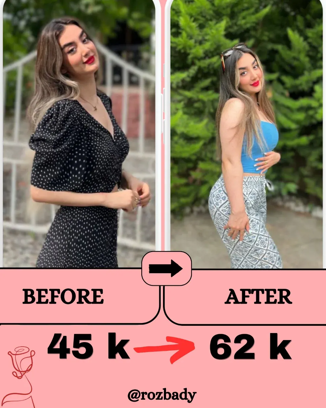 افزایش وزن و حجم مثبت ۵ کیلویی