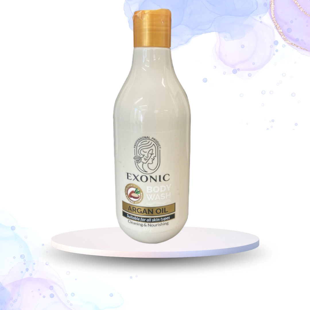 شامپو بدن کرمی روغن آرگان ۳۰۰ میل EXONIC
